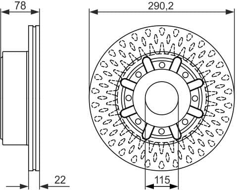 Brake Disc 0986479610 - image 10