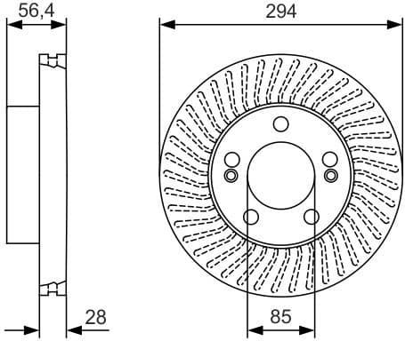 Brake Disc 0986479C31 - image 6