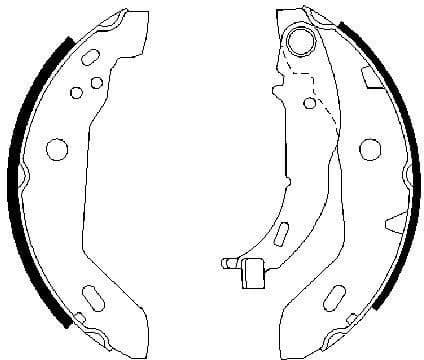 Brake Shoe Set 0986487565 - image 6