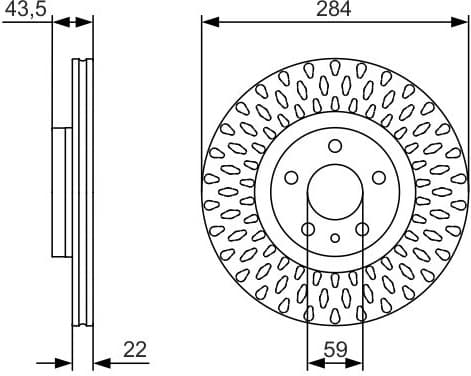 Brake Disc 0986479558 - image 3