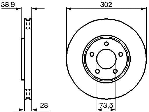 Brake Disc 0986479117 - image 9