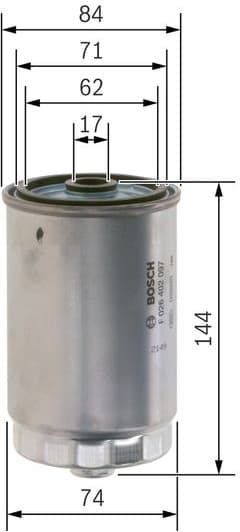 Fuel Filter F026402097 - image 10