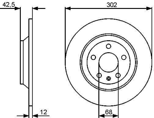Brake Disc 0986479458 - image 4