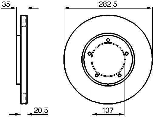 Brake Disc 0986478097 - image 9