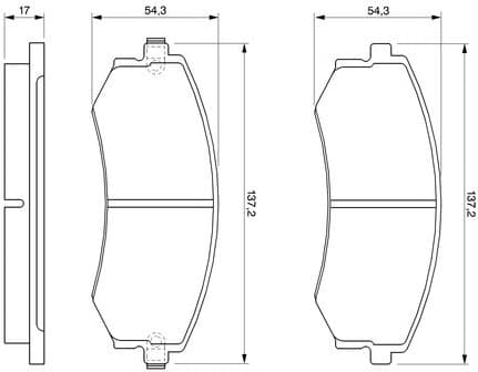 Brake Pad Set, disc brake 0986424215 - image 14