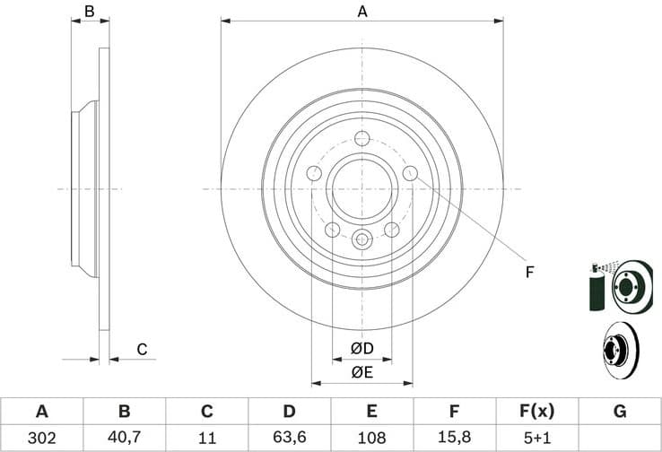 Brake Disc 0986479397 - image 10