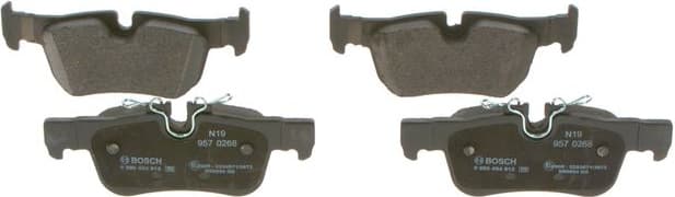 Brake Pad Set, disc brake 0986494812 - image 9