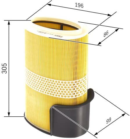 Air Filter F026400131 - image 11