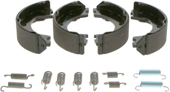 Brake Shoe Set, parking brake 0986487751 - image 3