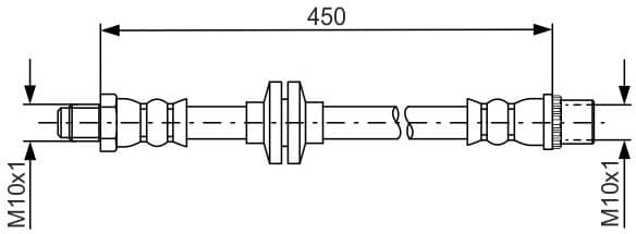 Brake Hose 1 987 481 683 - image 2