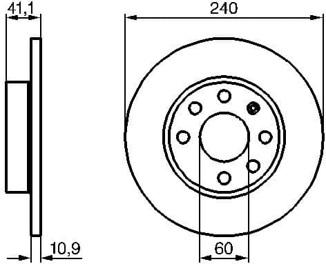 Brake Disc 0986479189 - image 6
