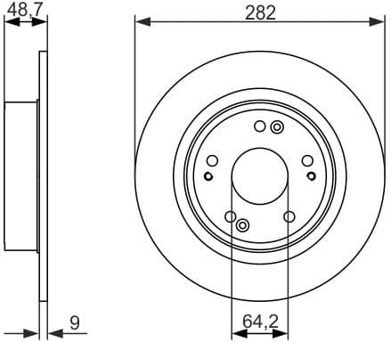 Brake Disc 0986479738 - image 3