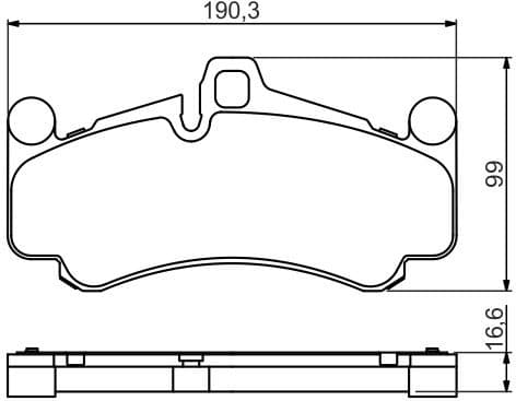 Brake Pad Set, disc brake 0986494709 - image 13