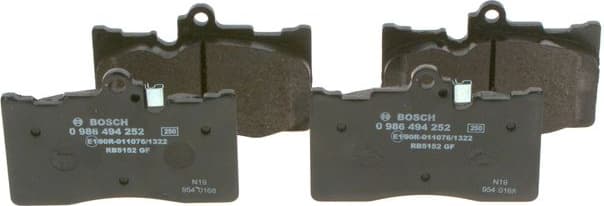 Brake Pad Set, disc brake 0986494252 - image 4