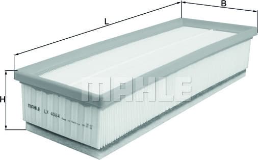 Filter air LX4084 - image 3