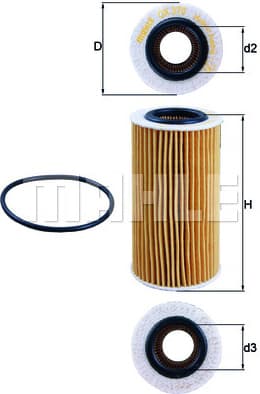 Filter oil OX370D - image 7