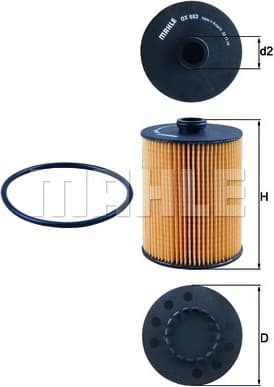 Filter oil OX983D - image 9