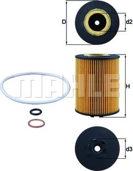 Filter oil OX367D - image 4