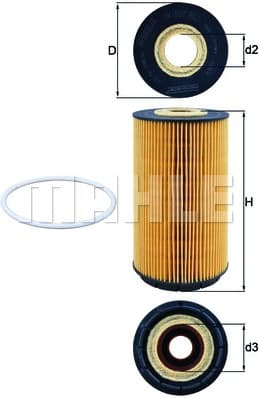 Filter oil OX557D - image 9