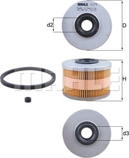 Filter diesel fuel KX79D - image 3