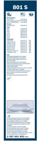 Wiper Blade Twin 3397001802