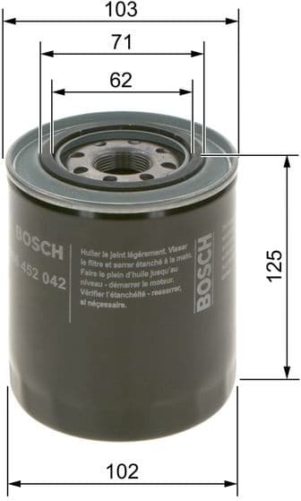Oil Filter 0986452042 - image 8