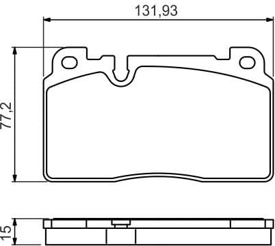 Brake Pad Set, disc brake 0986494702 - image 9
