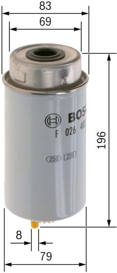 Fuel Filter F026402040 - image 10