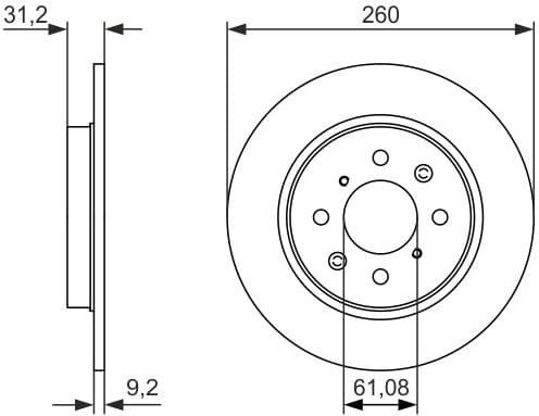 Brake Disc 0986479051 - image 3