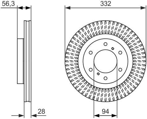Brake Disc 0986479782 - image 6