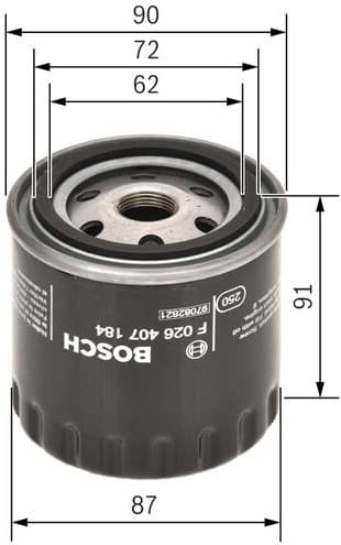 Oil Filter F026407184 - image 10