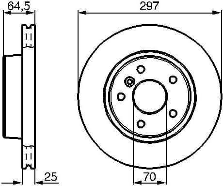 Brake Disc 0986478483 - image 3