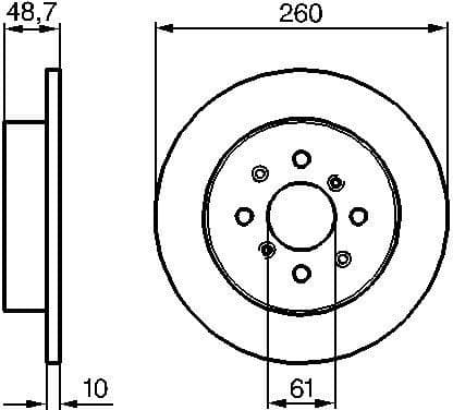 Brake Disc 0986479014 - image 6