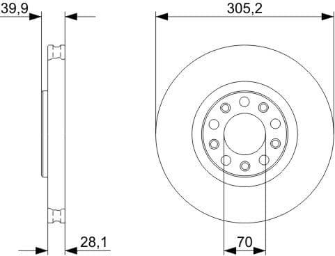 Brake Disc 0986479293 - image 3