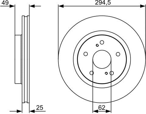 Brake Disc 0986479559 - image 10