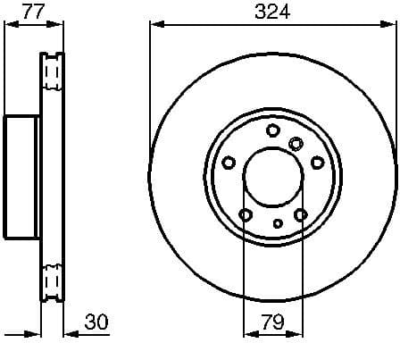 Brake Disc 0986479116 - image 10