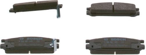 Brake Pad Set, disc brake 0986461143 - image 2