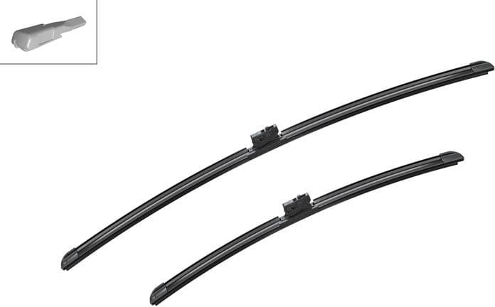 Wiper blade set BOSCH 2psc 3397014206 - image 5