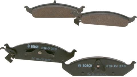 Brake Pad Set, disc brake 0986494313 - image 2