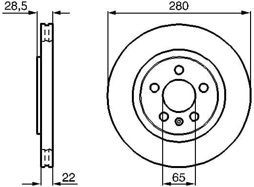 Brake Disc 0986478542 - image 6