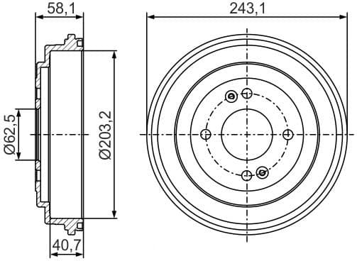 Brake Drum 0986477298 - image 10