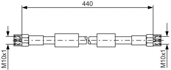 Brake Hose 1987476139 - image 2