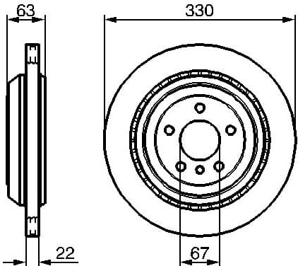 Brake Disc 0986479285 - image 7