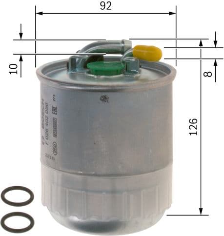 Fuel Filter F026402056 - image 10