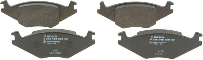 Brake Pad Set, disc brake 0986468890 - image 4
