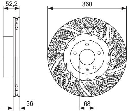 Brake Disc 0986479D29 - image 6