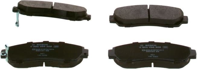 Brake Pad Set, disc brake 0986494308 - image 8