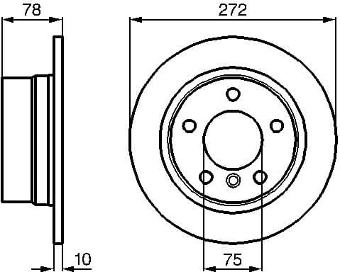 Brake Disc 0986478641 - image 2