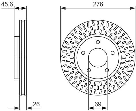 Brake Disc 0986479783 - image 2