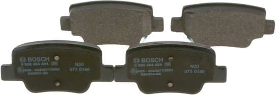 Brake Pad Set, disc brake 0986494404 - image 3